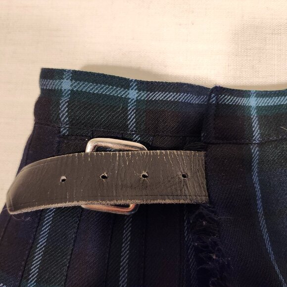 Vintage Burberry Plaid Skirt SZ 8 - Picture 5 of 7